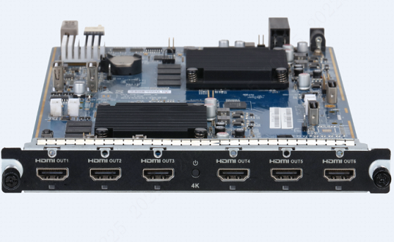 壹号娱乐视频综合平台M70系列6路HDMI增强型解码卡DH-VDC0605H-M70（版本升级）