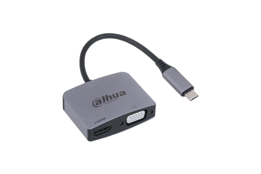 2合1 Type-C to（HDMI + VGA）多功能拓展坞