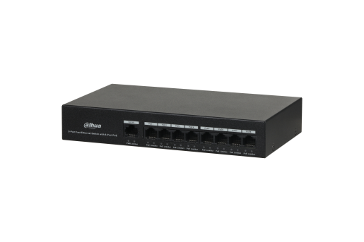 8口百兆电口接入1口百兆电口上行非管理PoE交换机